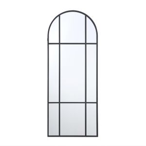 Espejo rectangular 60 x 150 cm negro