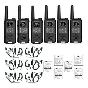 Kit x6 Mini Walkie Talkie Gadnic WK5200 Bidireccional de Largo Alcance