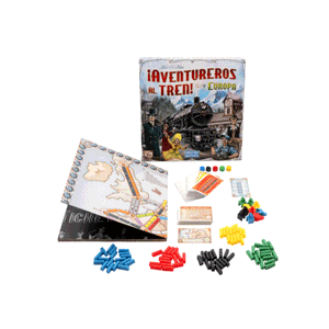 Juego De Mesa  Aventureros al tren Europa Maldon