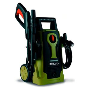 Hidrolavadora eléctrica Philco MJPHI117 negra y verde de 1400W