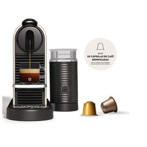 Cafetera Nespresso Citiz & Milk Platinum  Plateada