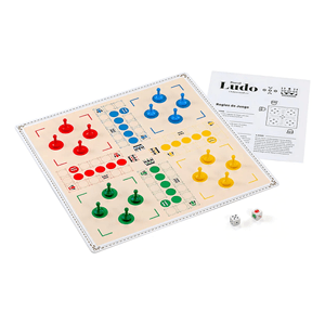 Juego Royal Ludo Línea Azul Ruibal 6117