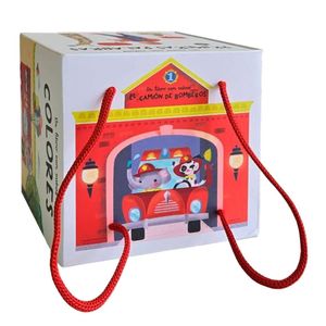 UN LIBRO CON CUBOS CAMION DE BOMBEROS - Yoyo Books