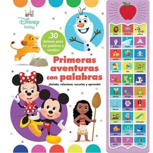 PRIMERAS AVENTURAS CON PALABRAS DISNEY BABY - Anonimo