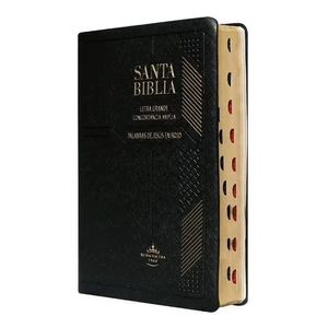 SANTA BIBLIA NEGRO CANTO DORADO - REINA VALERA