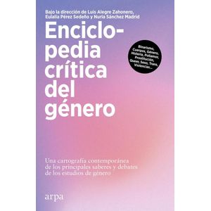 ENCICLOPEDIA CRITICA DEL GENERO - BLAZQUEZ GRAF, NORMA