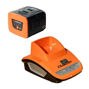 Cargador Y Batería 40V Para Herramientas Ecoline LQ