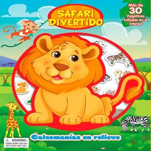 SAFARI DIVERTIDO CALCOMANIAS EN RELIEVE - Clayton, Laurel
