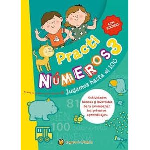 PRACTI NUMEROS 3 JUGAMOS HASTA EL 100 CON STICKERS - Aduriz, Martina