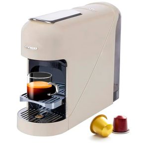 Cafetera Winco W1926 Expreso Cápsulas Tipo Nespresso 20 BAR - Beige