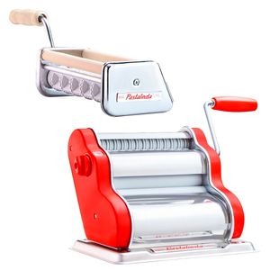 Fabrica de pastas Pastalinda Kit Clásica 200 + Accesorio Raviolera