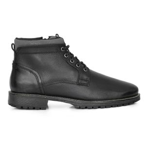 BORCEGO GROSTEN NEGRO BOTA HOMBRE CLASICA CUERO