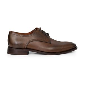 ZAPATO ELIEL MARRON CALZADO CUERO HOMBRE ELEGANTE