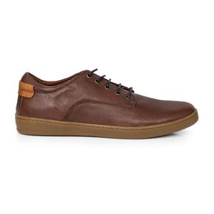 ZAPATO CORMAC CHOCOLATE CUERO CALZADO HOMBRE CLASICO