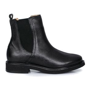 BOTA STOWN NEGRA BOTITA CUERO CASUAL MUJER