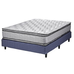 Suavestar Conjunto Super JK Pillow Top Colchón + Sommier