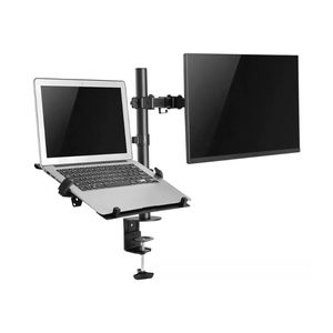 Soporte Dual de Escritorio para Monitor y Notebook Onebox 13" a 32"