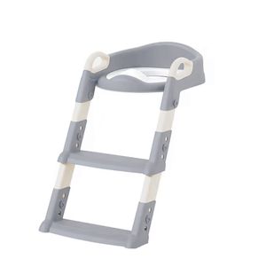 Reductor de inodoro con escalera 4290 Bebesit Gris