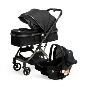 Cochecito Travel System HOMY Bebesit negro