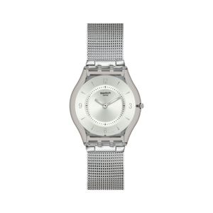 Reloj Swatch Metal Knit de acero