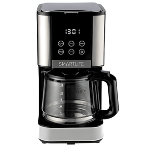 Cafetera de Filtro Smartlife SL-CMD1520 Digital 1.5Lts 1000Watts