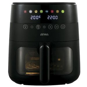 Freidora Sin Aceite Atma FR248ABP Aire Digital 8Lts Negro