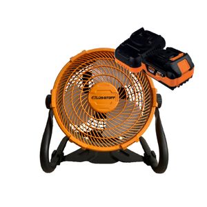 Ventilador Portatil Vpl2500-8b + Cargador Y Bateria Lusqtoff