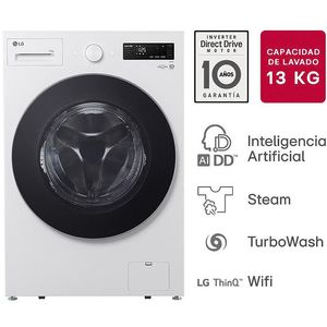 Lavarropas Automático LG WM13GWNTS6P 13Kg 1000Rpm Inverter