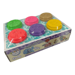 Masa Para Moldear Plasti Kids Caja X 6 Colores 42148 Sebigus