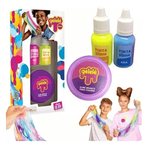 Kit Basico Slime Masa Elastica Gelele Fabrica 3696 Isakito
