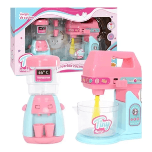 Set De Cocina Con Dispenser Y Batidora Tiny Home 54739 Sebigus
