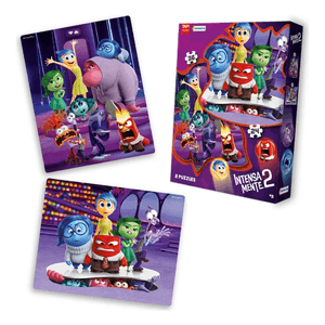 2 Puzzles Rompecabezas 24 Y 36 Intensamente 2 DIN01252
