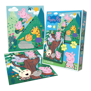 Rompecabezas Peppa Pig 24 Y 36 Piezas Tapimovil Epp06352