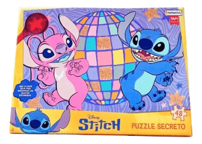 Puzzle Secreto Stitch Secreto 48 Piezas Tapimovil DMDOO148 - Provincia ...