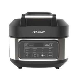Freidora de Aire Peabody Olla Multifunción 5.7 Litros PE-AFM01N