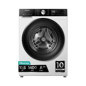 Lavarropa Hisense Serie 3 Blanco 10 Kg 94WF3S1043BW