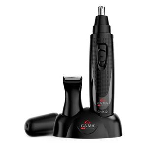 Trimmer Gama Italy GNT512 Negro Corta Pelo Cabello Nariz Y Orejas A Pilas