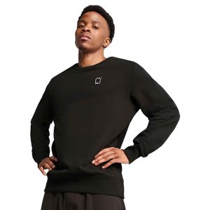 Buzo Puma Pivot Hombre Básquet Negro