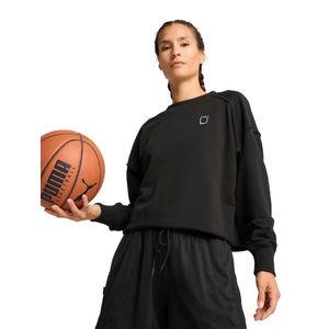 Buzo Puma Pivot Mujer Básquet Negro