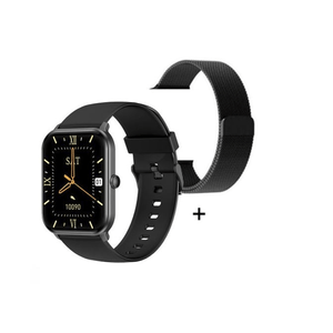 Smartwatch Reloj Inteligente Nictom NT14 Sumergible + Malla Metal Negra de Regalo