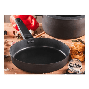 Sartén de aluminio con dos capas de antiadherente NEGRO 24cm