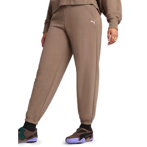 Pantalón Puma Wardrobe Essentials Sportstyle Mujer Moda Marrón