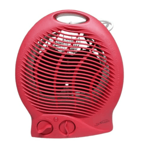 Caloventor con Termostato 2000W 2 Potencias Rojo T-203