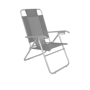 Reposera playera alta de acero pintado. Comdohome