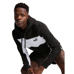 Buzo Puma Essentials Block Sportstyle Hombre Moda Negro