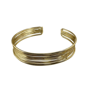 Gargantilla acero quirúrgico dorado Choker Gold