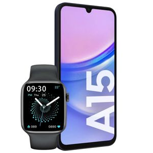Samsung Galaxy A15 128GB Regalo Smartwatch Negro
