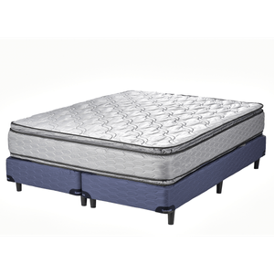 Suavestar Conjunto Super JK Pillow Top Colchón + Sommier