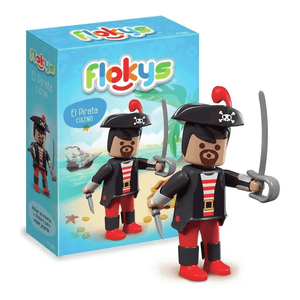 Flokys Pirata Eugenio Muñeco Con Accesorios Dimare 01-2001