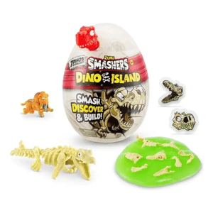 Dino Island Smasher Nano Egg Con 6 Sorpresas 7495 Zuru